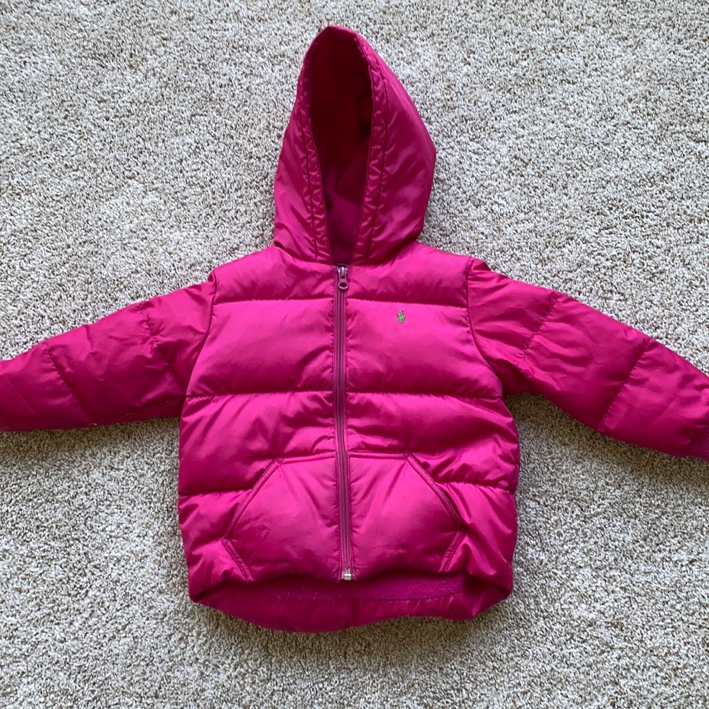 Little girls winter coat